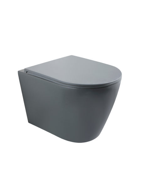 Miska WC VORTEX pebble grey mat AMARO TR2217R-U10