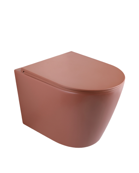 Miska WC VORTEX iron red mat AMARO TR2217R-U30