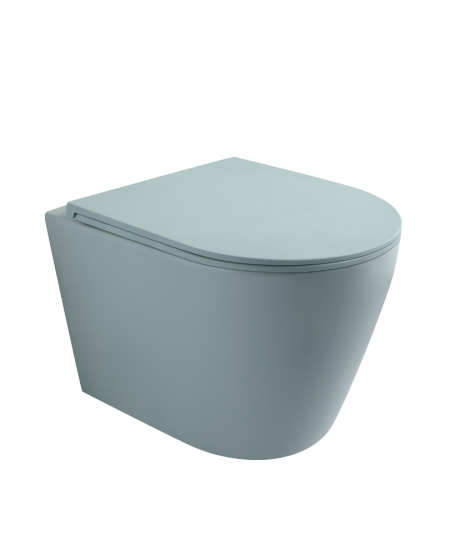 Miska WC VORTEX sage mist mat AMARO TR2217R-U35