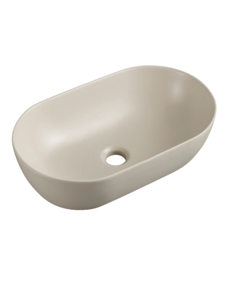 Umywalka nablatowa owalna kaszmir mat SPARROW TR41385-U43